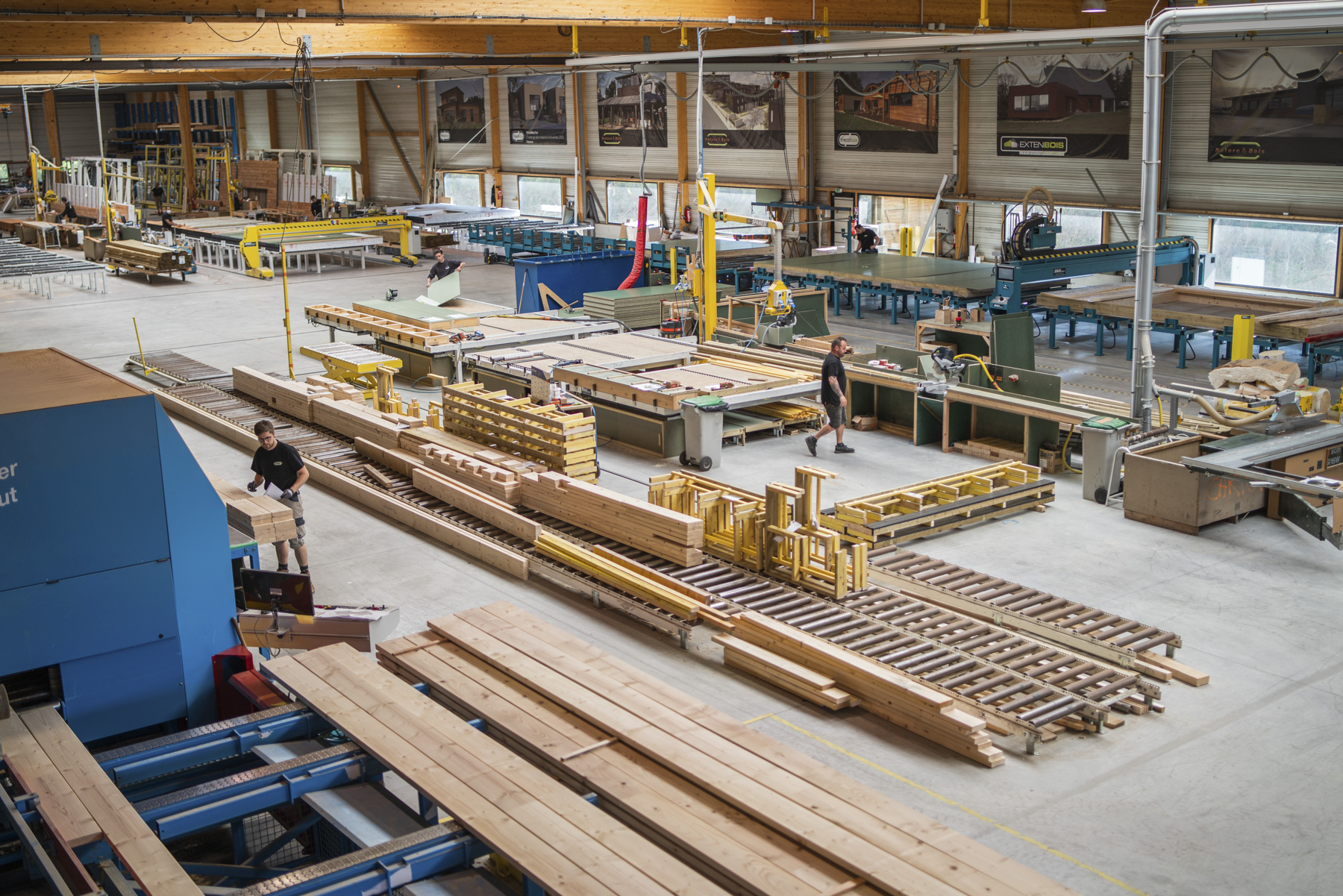 Fiche de poste 2 Usine découpage du bois en France